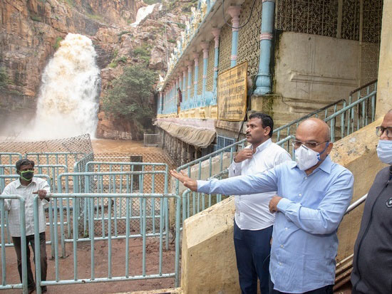 Tirumala Witness Massive Floods Photos